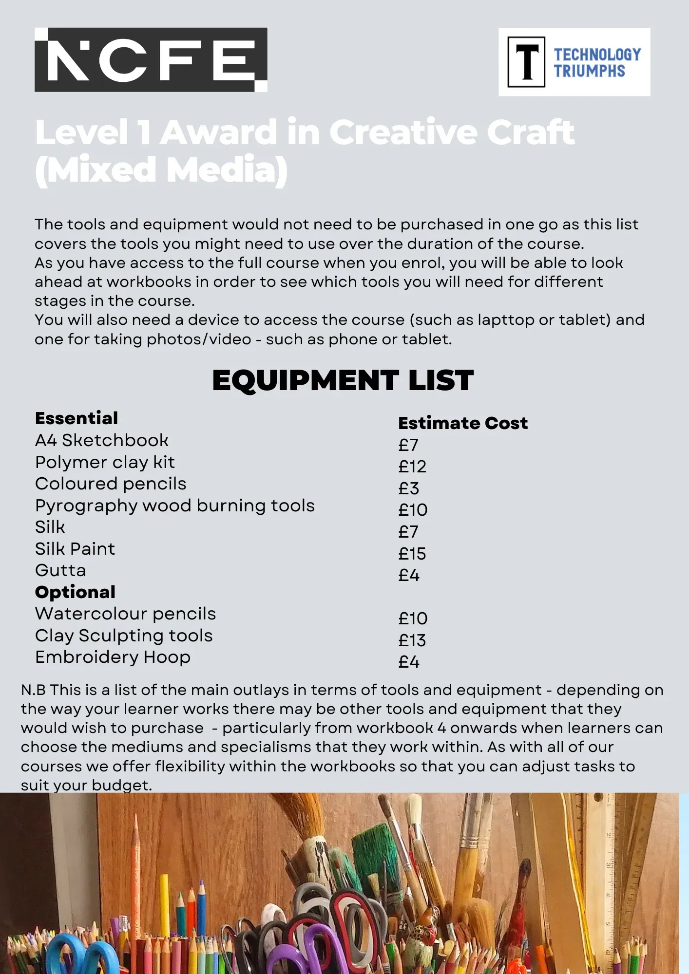 Creative Craft - Level 1 Course - Image 4
